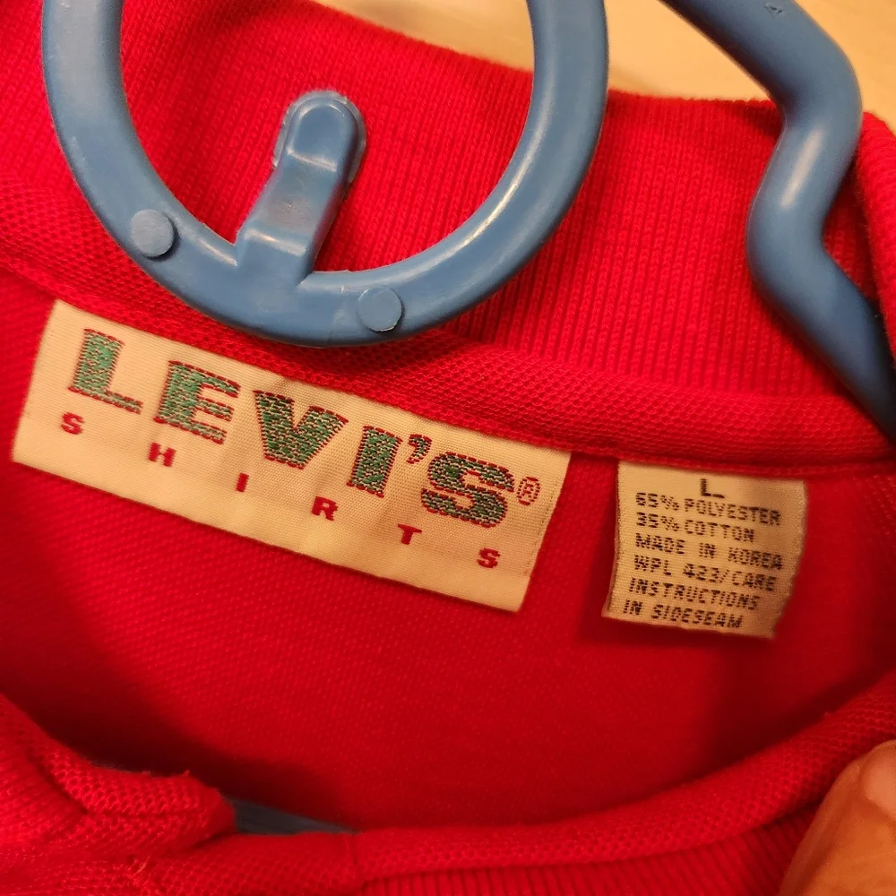 Levi's vintage polo shirt size L